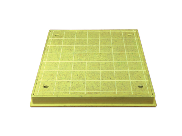 SMC玻璃鋼(gang)-仿花磚(zhuān)井蓋